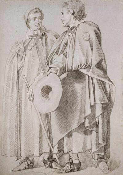 Deux pauvres chevaliers de Windsor - Peter Lely